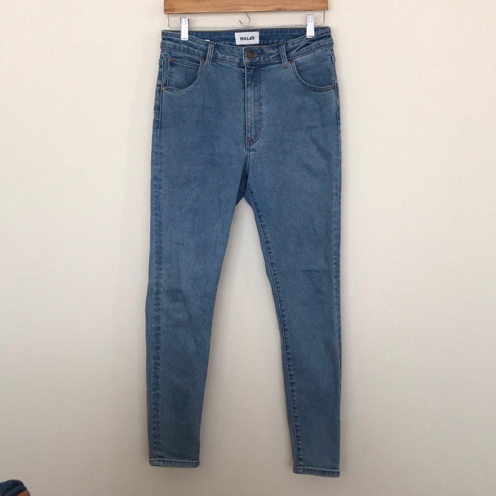 Rollas jeans in east coast ankle high rise size 31